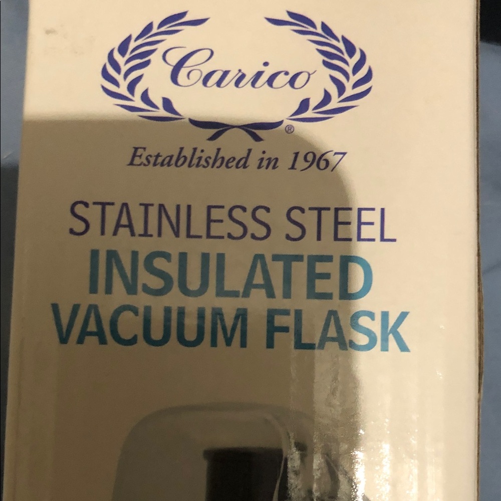 Stainless Steel Insulated Vacuum Flask - Silver